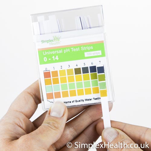 how to use ph test strips on soap